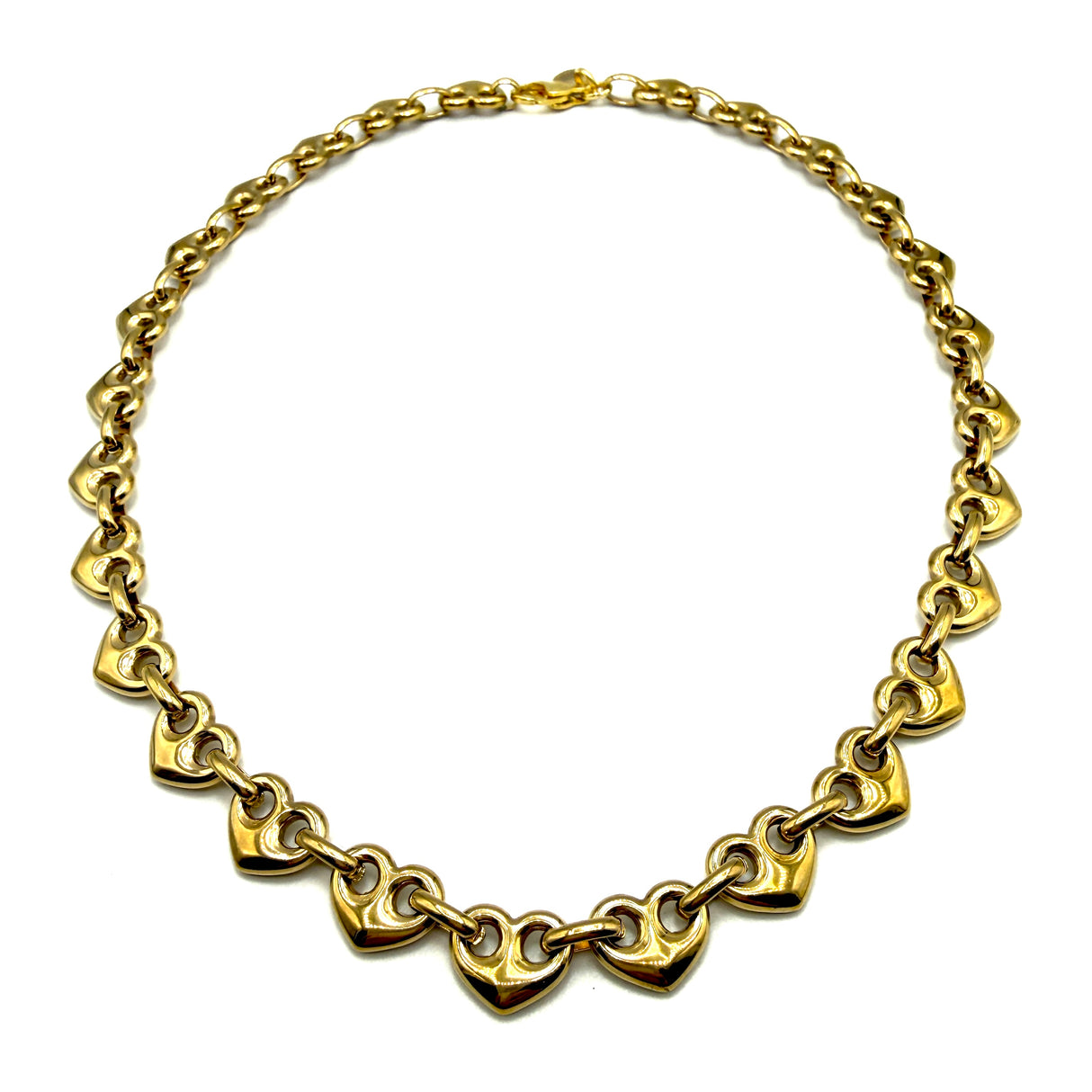 Collana Marinara Cuore Gold