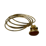 Bracciale 6 fili Lanterna Campana Fiore