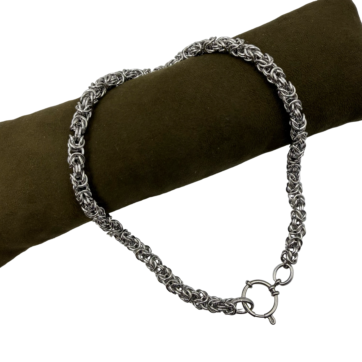 COLLANA BIZANTINA SMALL GANCIO AD ANELLO