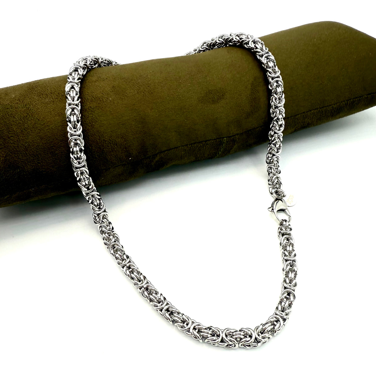 Collana Bizantina Acciaio Inossidabile