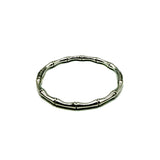 Bracciale Bamboo acciaio
