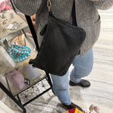 Pochette Intreccio Black