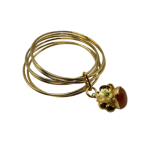 Bracciale 6 fili Lanterna Campana Fiore