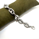 Bracciale Catena Marinara acciaio Big