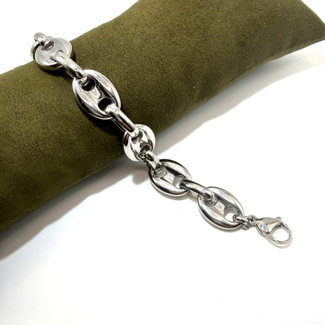Bracciale Catena Marinara acciaio Big