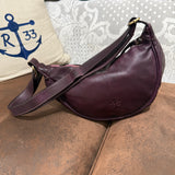 Borsa Marsupio Mezzaluna Burgundy