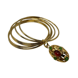 Bracciale 6 fili Lanterna Ovale