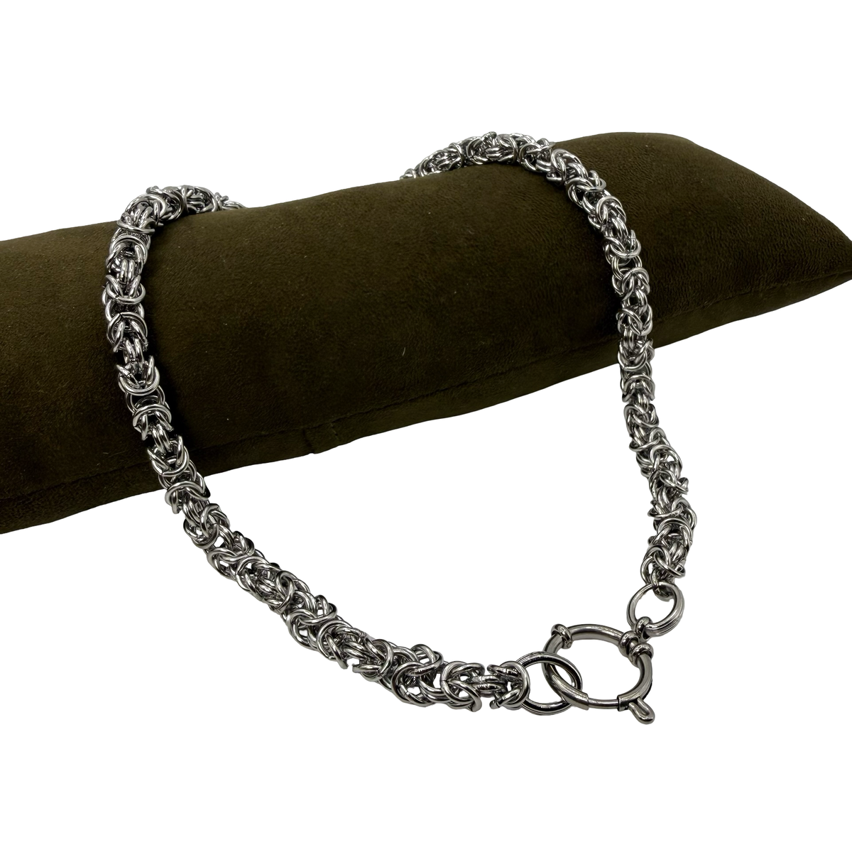 COLLANA BIZANTINA SMALL GANCIO AD ANELLO