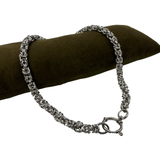 COLLANA BIZANTINA SMALL GANCIO AD ANELLO