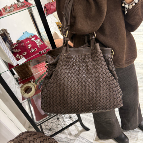 Borsa Intreccio Big Testa di Moro