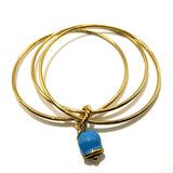 Bracciale rigido 3 fili Campanella