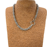 COLLANA BIZANTINA SMALL GANCIO AD ANELLO
