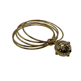 Bracciale 5 fili mina anni 60' dorato