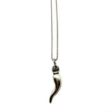 Collana Corno con Corona