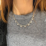 Collana Marinara Cuore Silver