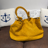 Borsa Intreccio Big Senape