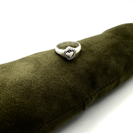 Anello Cuore Sacro Argento925