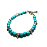 Bracciale pietre e pepite Tartaruga in Acciaio inossidabile
