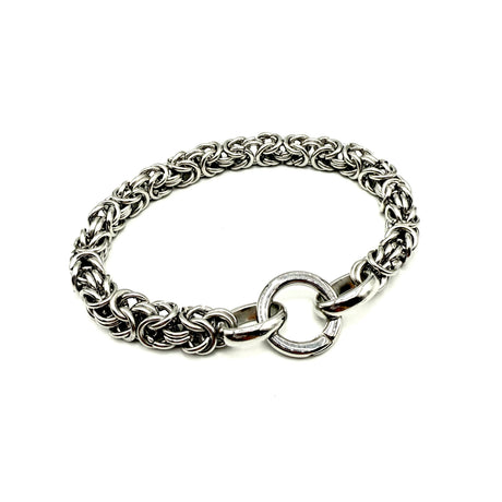 Bracciale Bizantina Media gancio ad anello