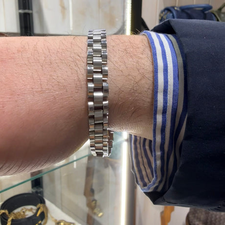 Bracciale Maglia Milano acciaio inossidabile