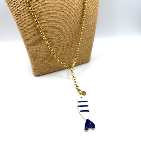 Collana Sardina  Acciaio inossidabile