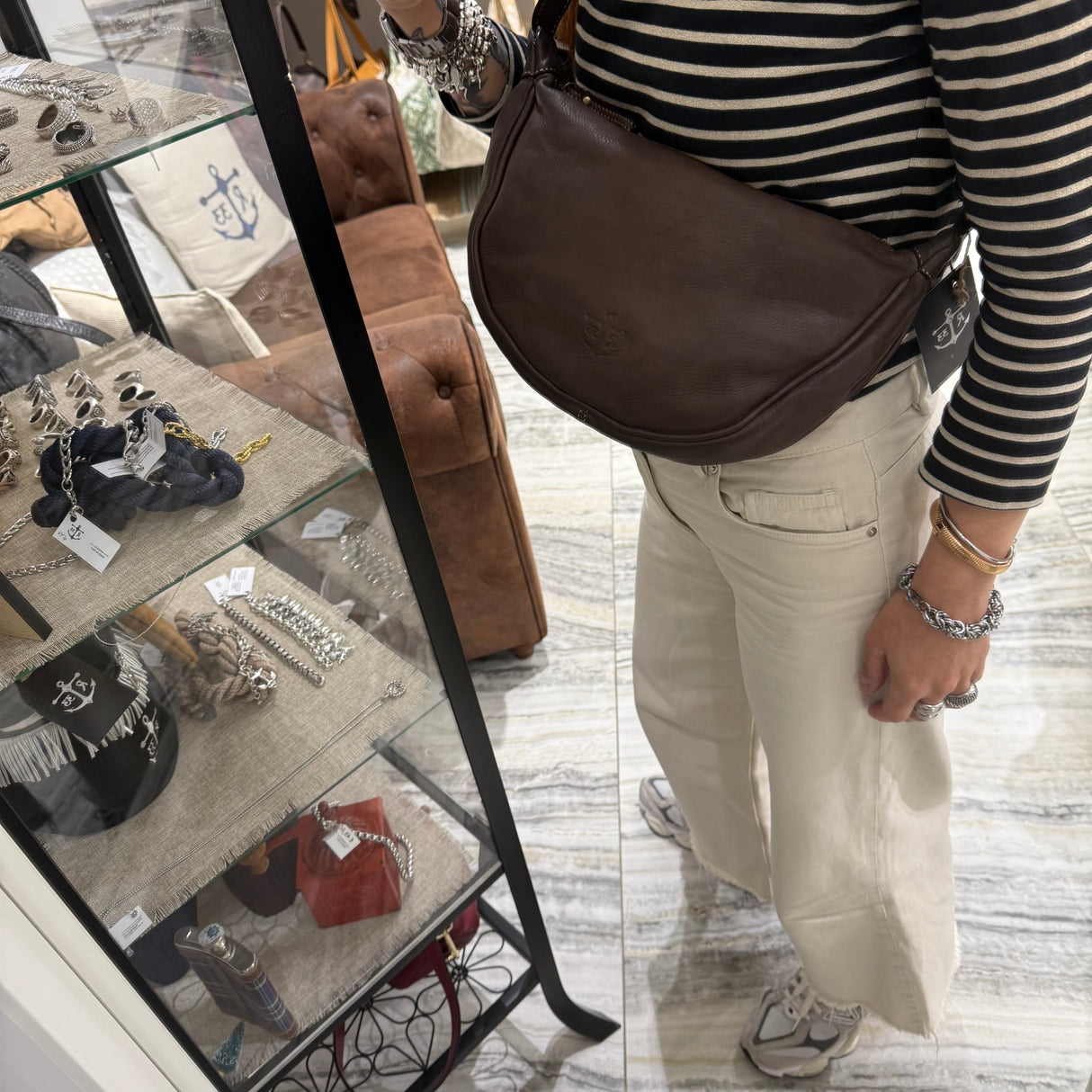 Borsa Marsupio Mezzaluna Testa di Moro