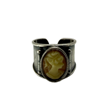 Cammeo Rosa Antico Argento925
