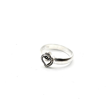 Anello Cuore Sacro Argento925