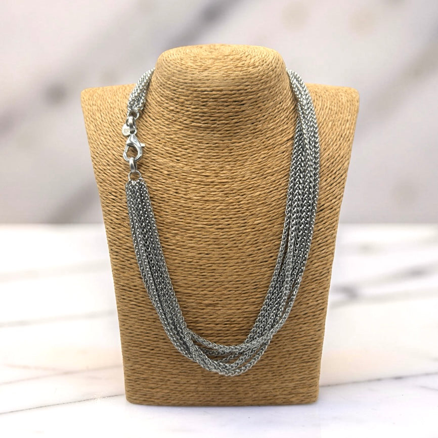 Collana Multifili Spiga