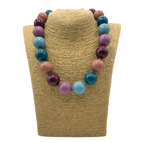Collana sfere in Resina Multicolor 4