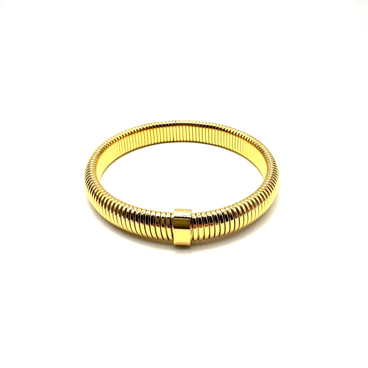 Bracciale Tubogas acciaio inossidabile Gold