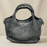 Borsa Intreccio Anita Grigio