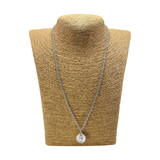 Collana Medaglia Sacro Cuore Argento925