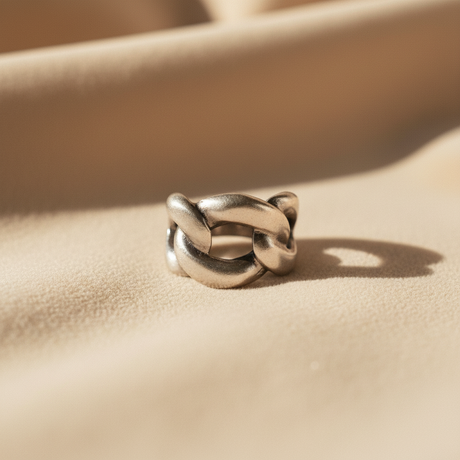 Anello Catena Grumetta bombata – Editorial