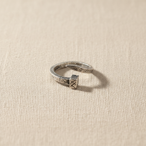 Anello Chiodo Satinato