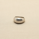 Anello Fascia Bombata Satinata
