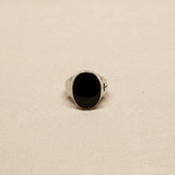 Anello Ovale con smalto