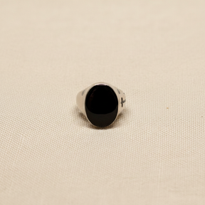 Anello Ovale con smalto