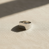 Anello rettangolo Argento925 – no shadow front