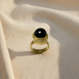 Anello su lino beige, foto 2
