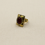Anello su lino beige, foto 3
