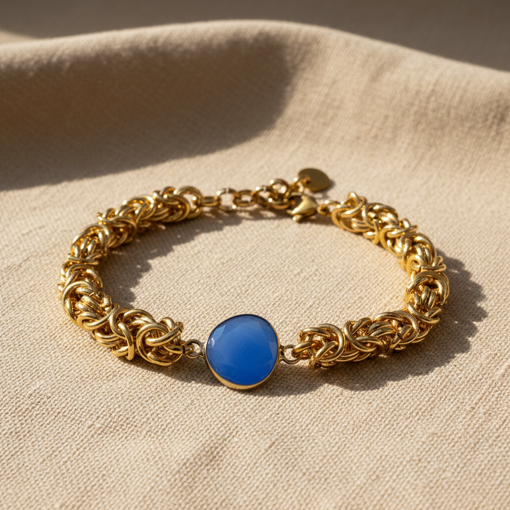 Bizantina Dorata pietra centrale