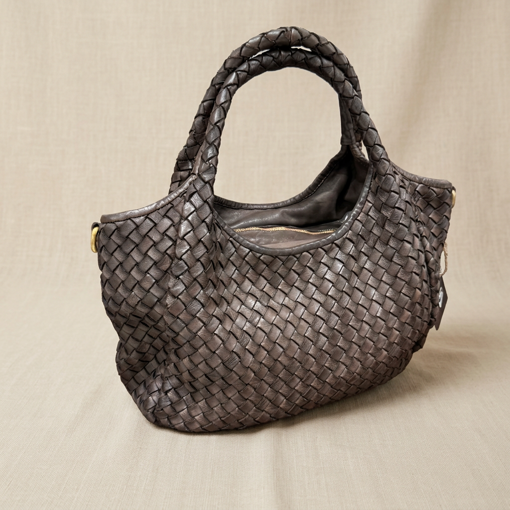 Borsa su lino beige, foto 3
