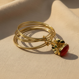 Bracciale 6 Fili Lanterna Campana Fiore - variante