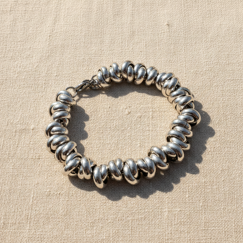 Bracciale Anellini Silver v2