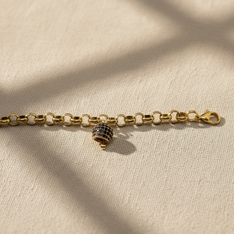 Bracciale Campanella Gold Black