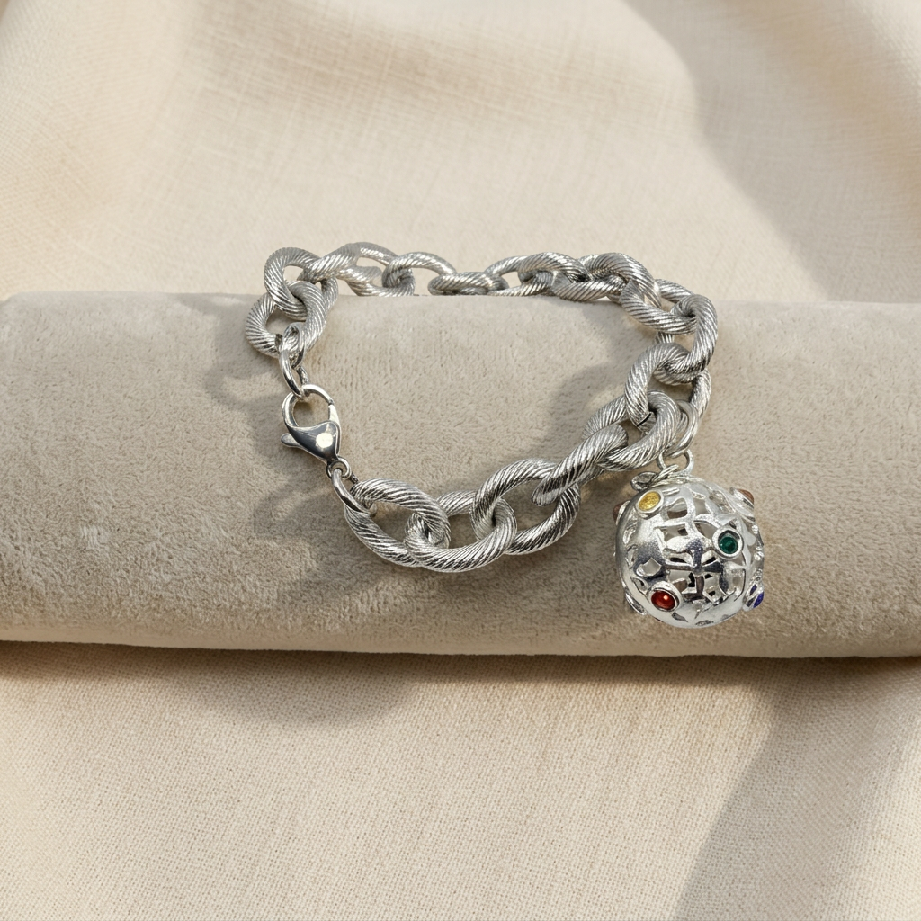 Bracciale con cuscino chiaro, foto 6