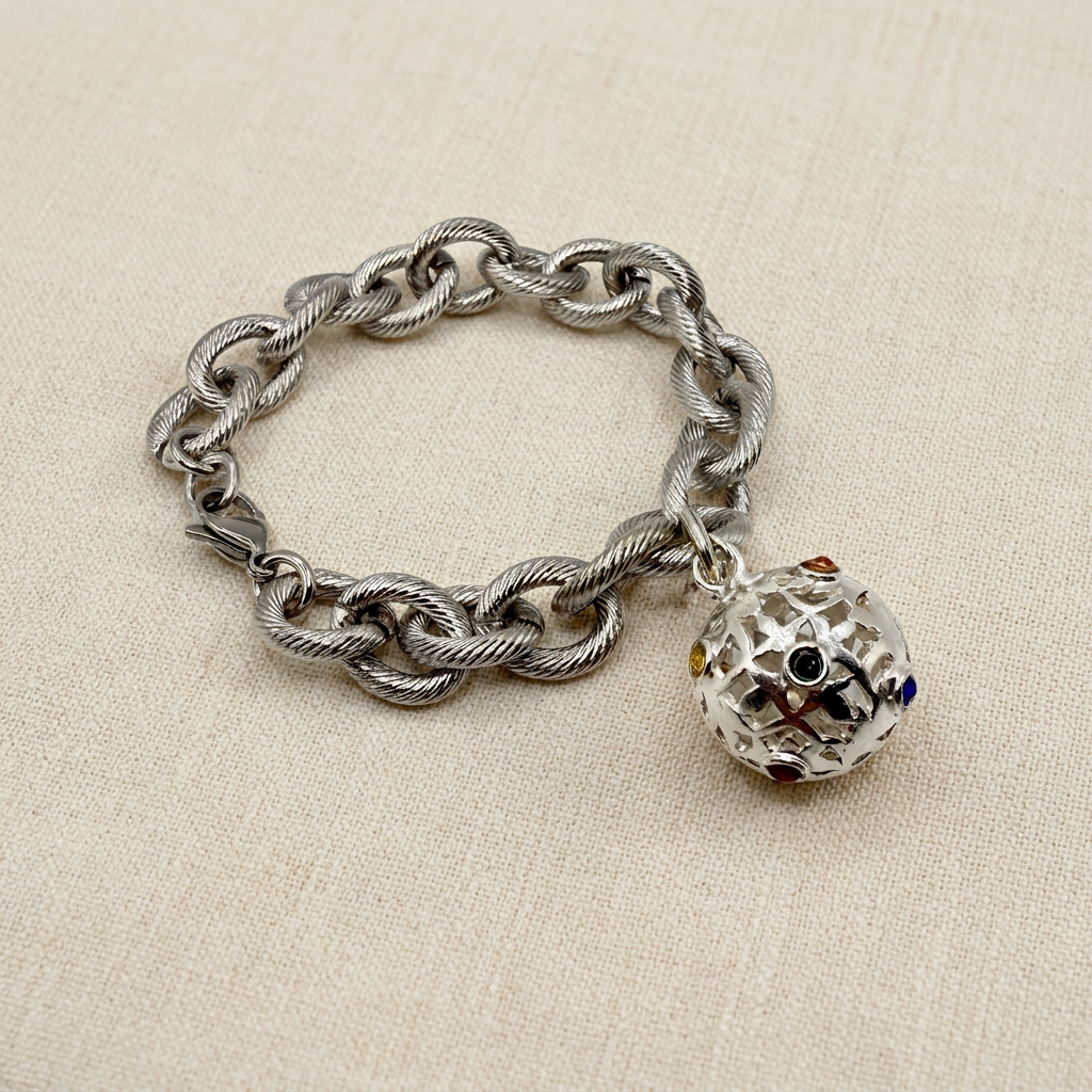 Bracciale con cuscino chiaro, foto 8