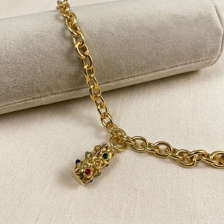 Bracciale con cuscino chiaro, prima foto