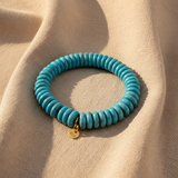 Bracciale Dischi Turchese
